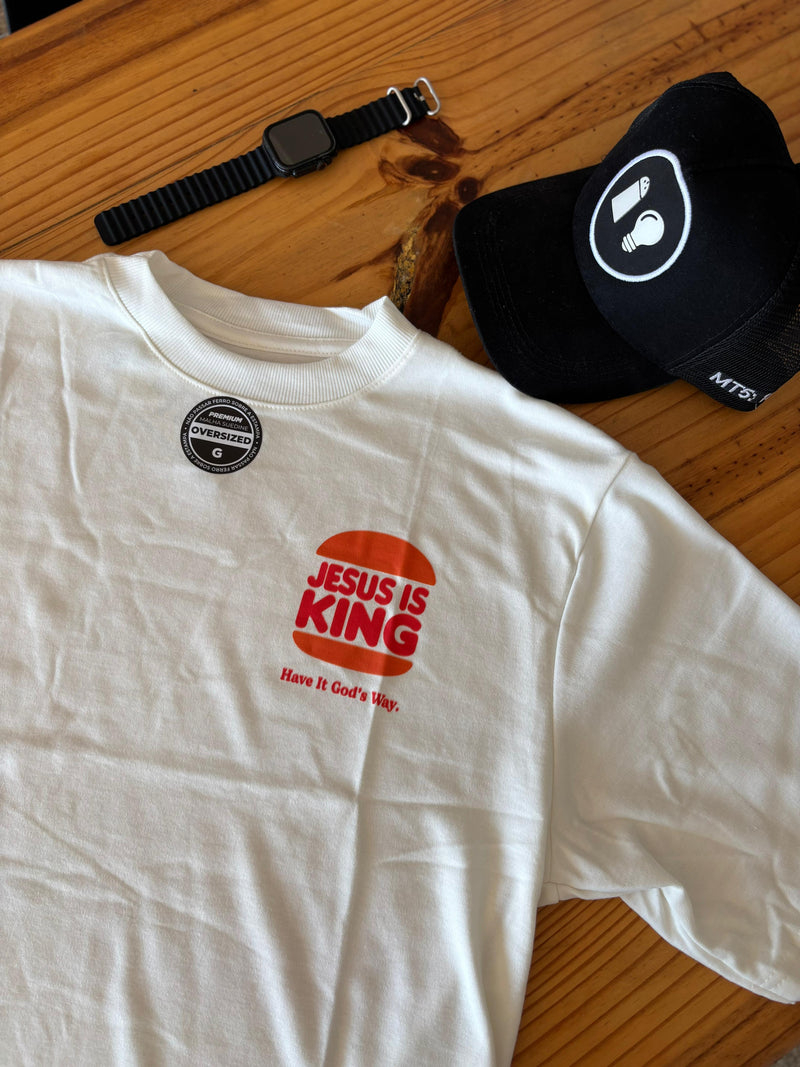 Camisa Jesus is King