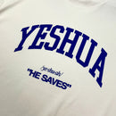 Oversized Off White Yeshua He Saves