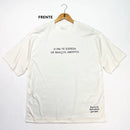 Oversized Off White Full Apenas Volte Para Casa!